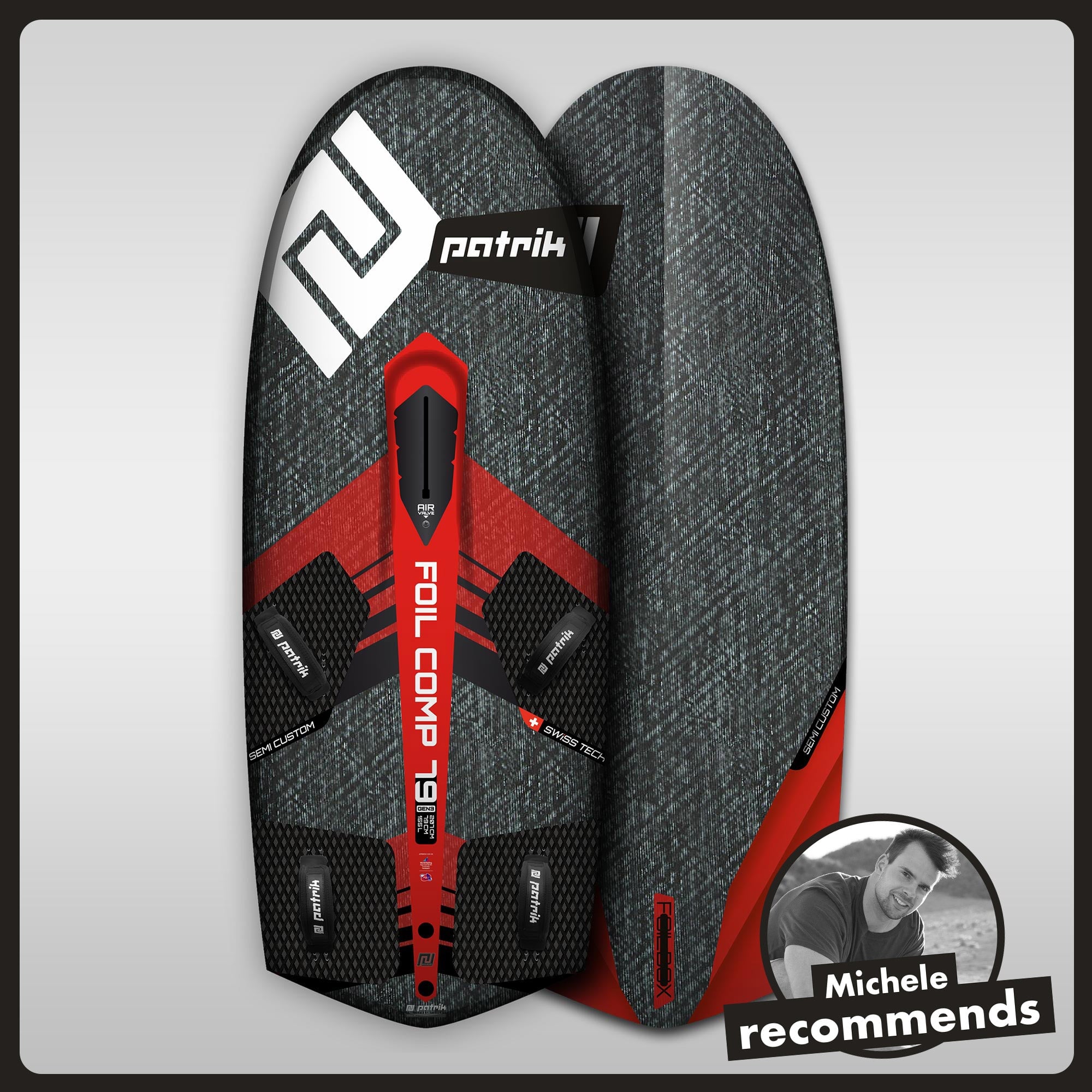 windsurfboard Foilboard Patrik FoilComp Gen3 V3